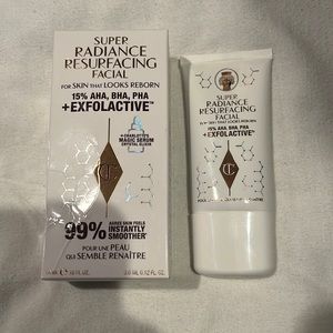 Brand new inbox, CHARLOTTE TILBURY radiance, resurfacing facial mask